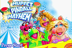 Muppet Pinball Mayhem Title Screen